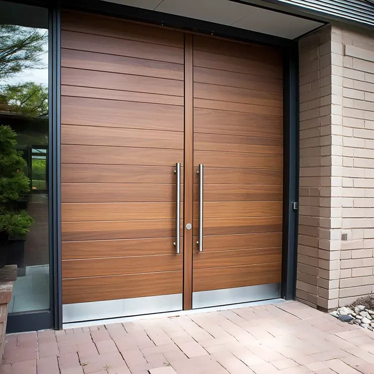 Commercial Wood Door Painting