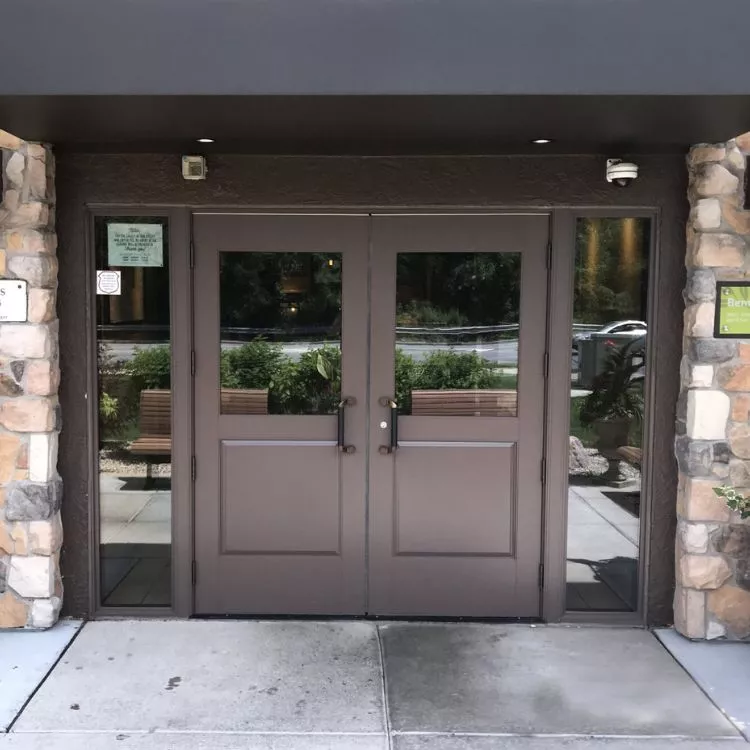 Commercial Door Painting