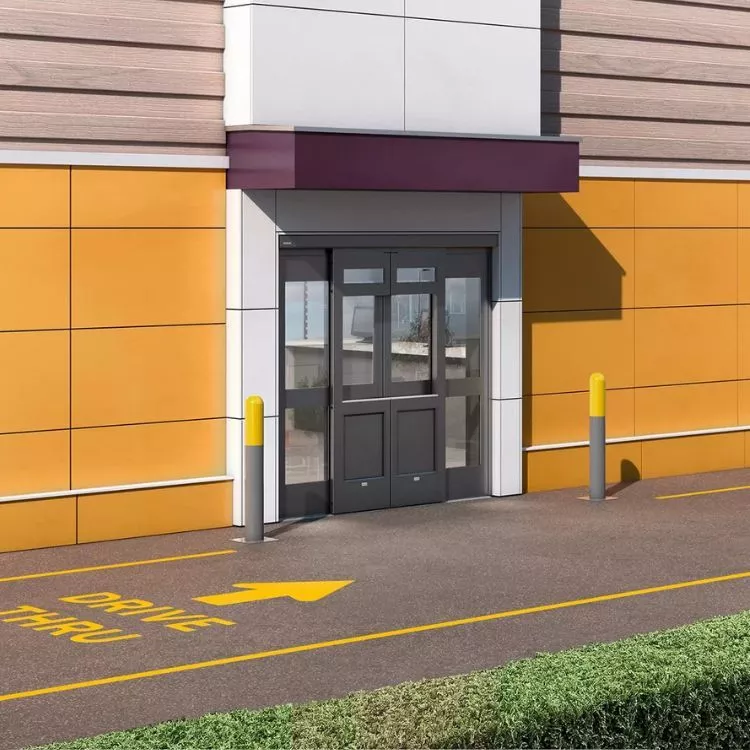 exterior commercial door